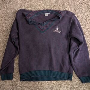 Golf Club Purple Sweater